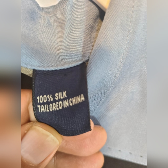 Nat Nast Luxury Originals Short Sleeve Button Down Shirt 100% Silk - Picture 3 of 3